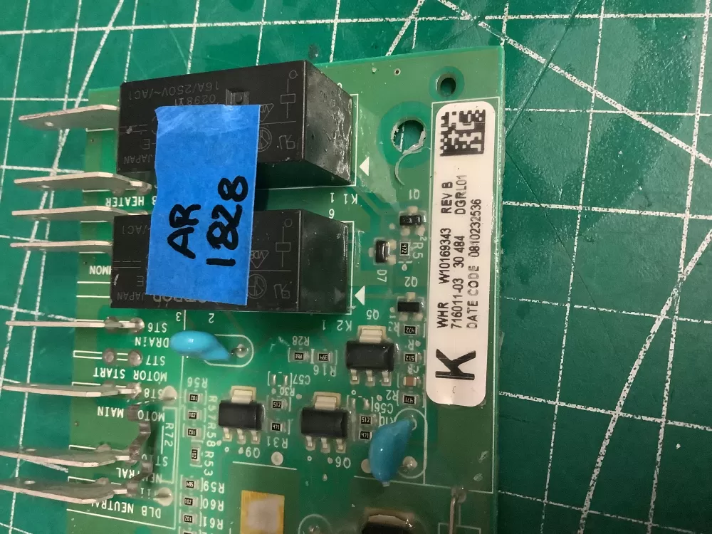 Maytag W10218834 W10111825 Dishwasher Control Board AZ201121 | AR1828