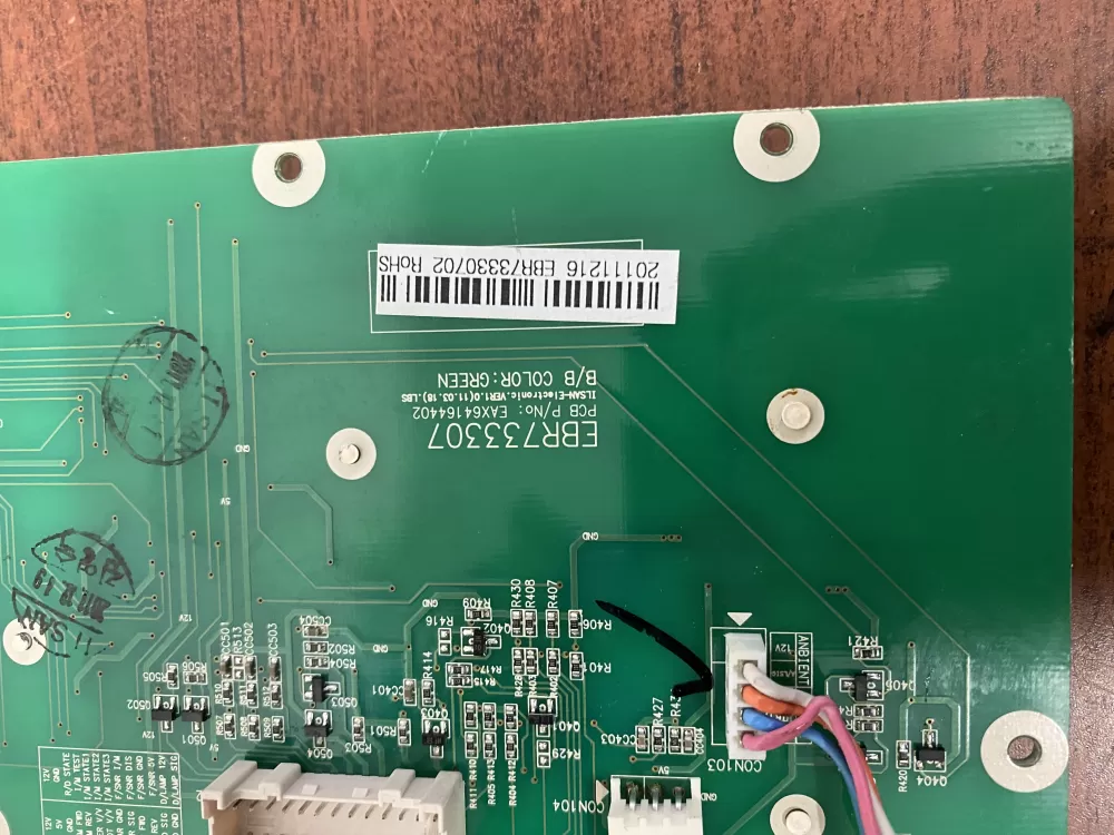 LG Kenmore Refrigerator UI Display Control Board AZ38612 | BK1318