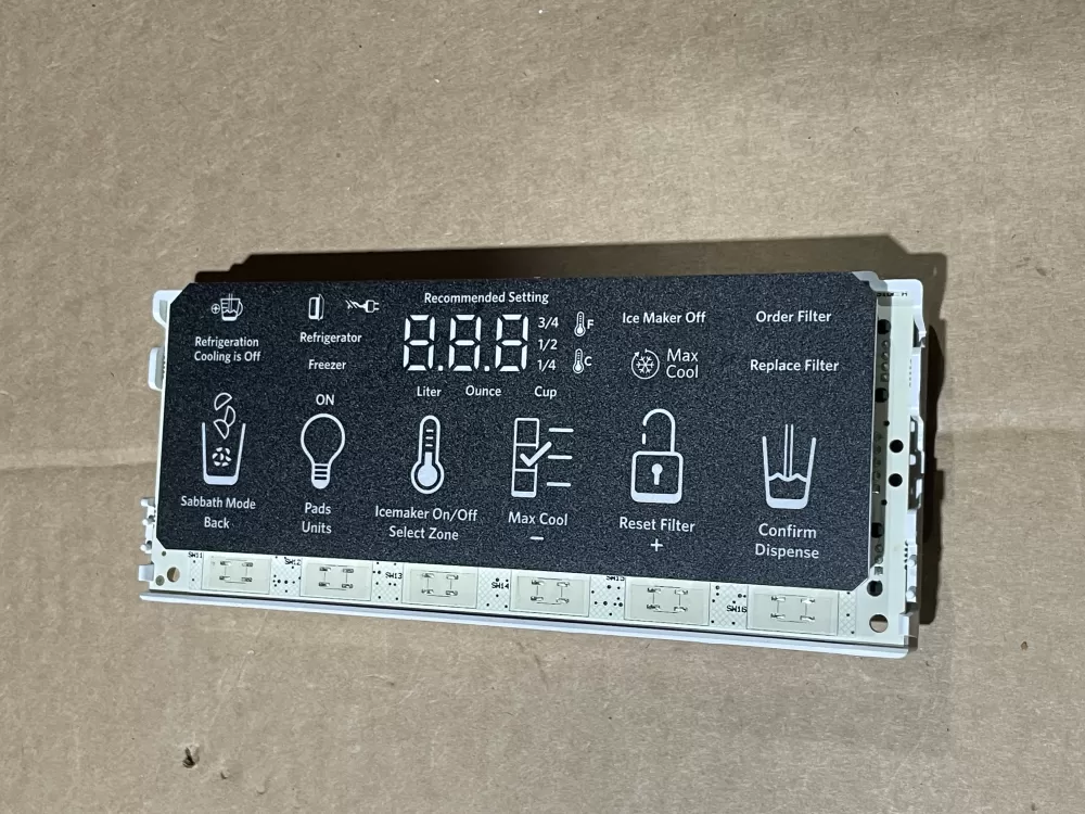 Whirlpool W10434054 Refrigerator Dispenser control Board AZ86455 | Wm804