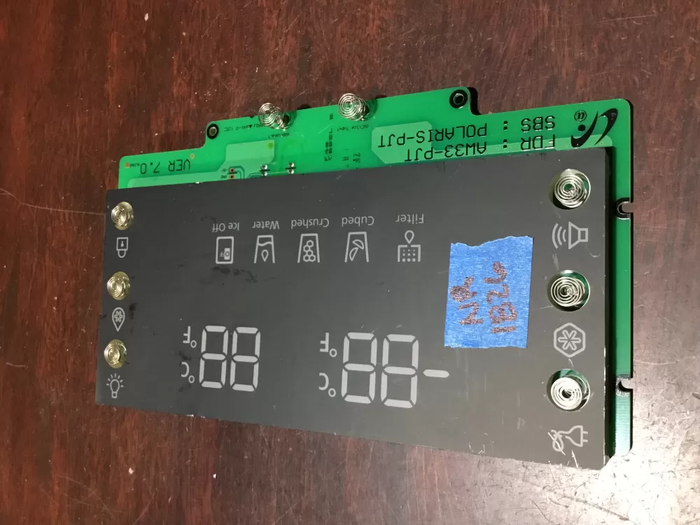 Samsung DA92 00153A Refrigerator Control Board AZ72753 | NR1826