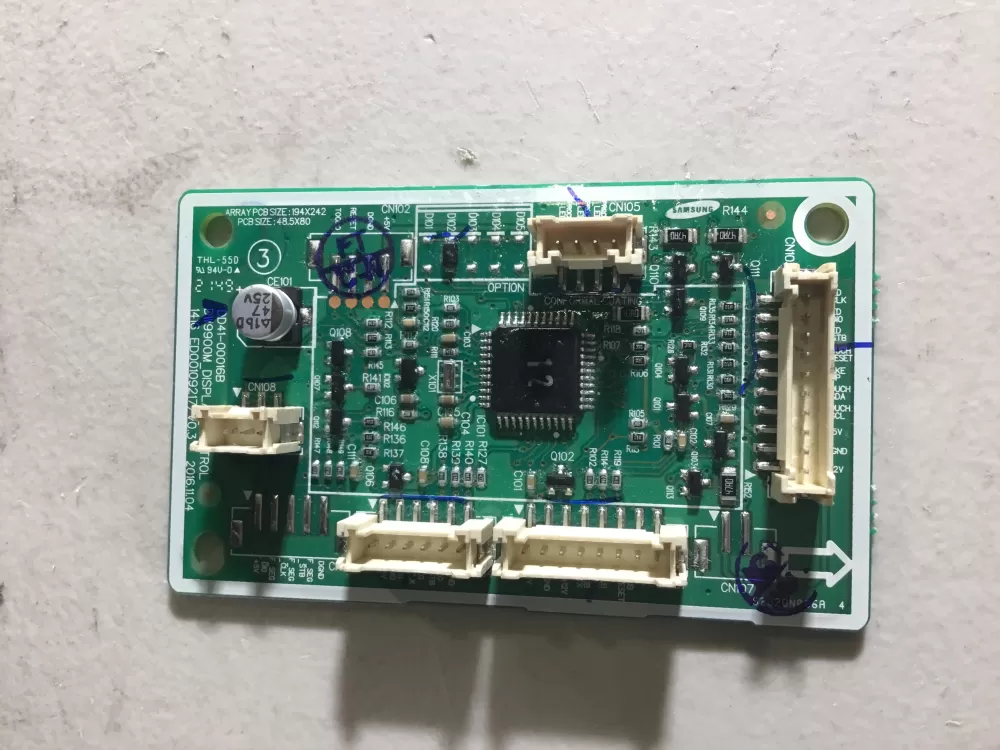 Samsung DD92-00082D Dishwasher Control Board