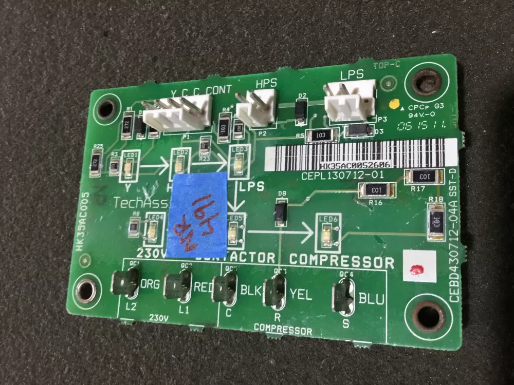 Carrier Bryant CEPL130712 01 Hk35ac005  Control Board AZ109762 | NR491