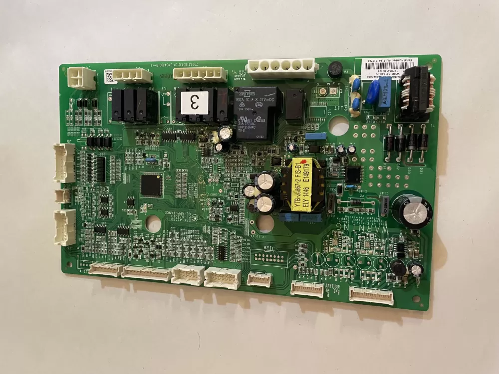 GE 197D8513G101 70213160102GA Refrigerator Control Board