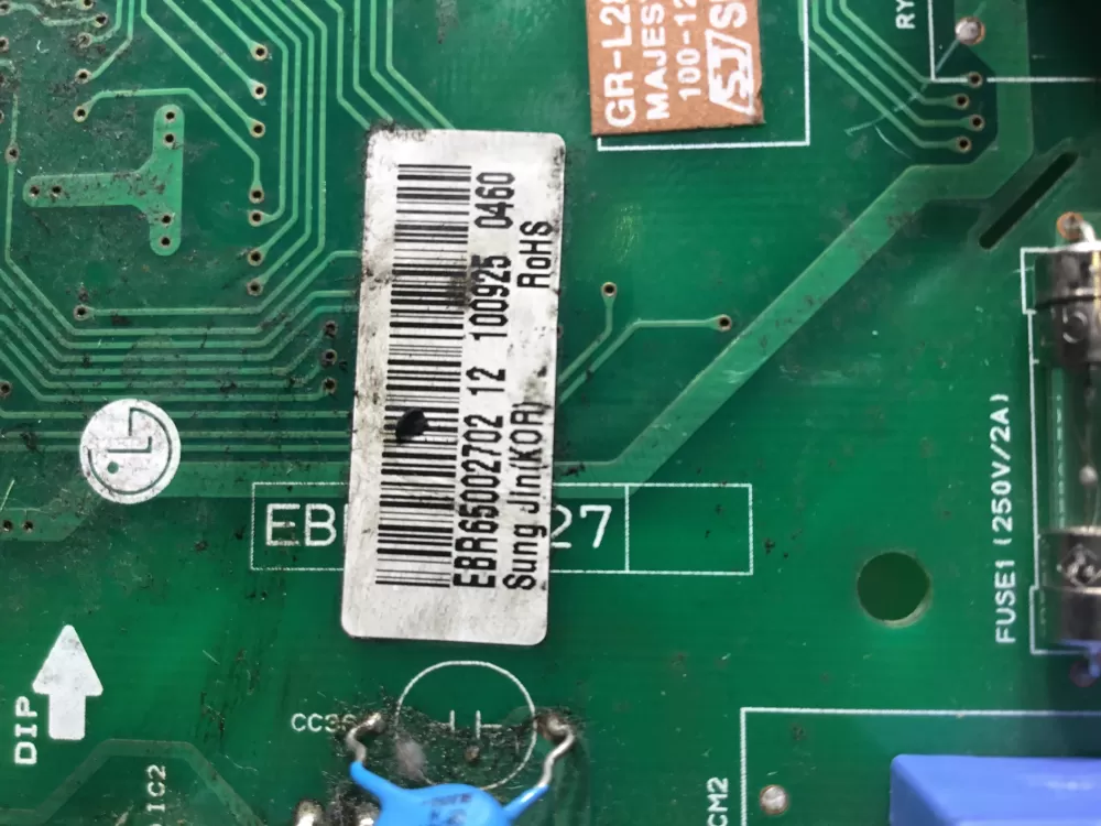 LG Kenmore EBR65002702 EBR65002703 Refrigerator Control Board AZ43584 | NR81