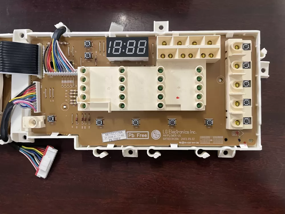 LG  Kenmore 6870EC9139A 6871EC1116A Washer Control Board