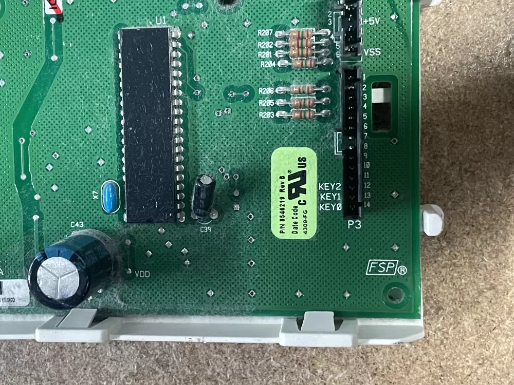 Whirlpool WP8546219 Dryer Control Board AZ16159 | KM1598