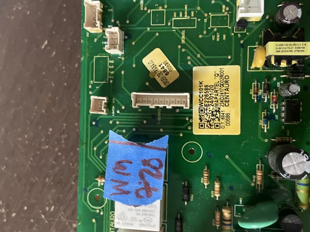 GE Kenmore WH12X20274 E226586 Washer Control Board AZ48105 | Wm728