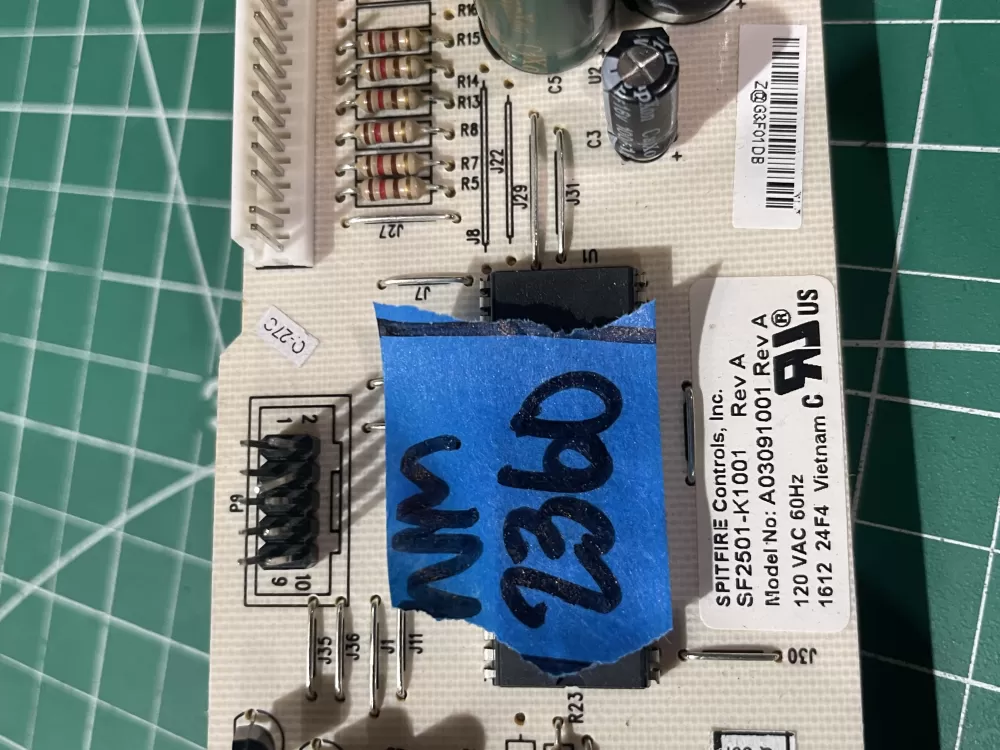 Frigidaire A03091001 Dishwasher Control Board AZ188280 | Wm2360