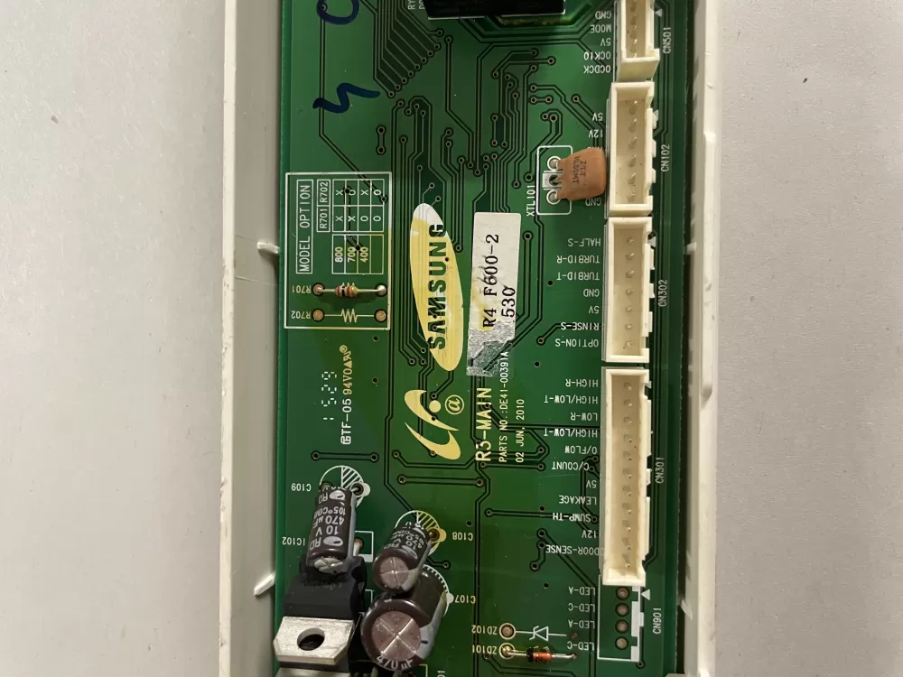 Samsung DE41-00391A Dishwasher Control Board AZ142905 | KM2395
