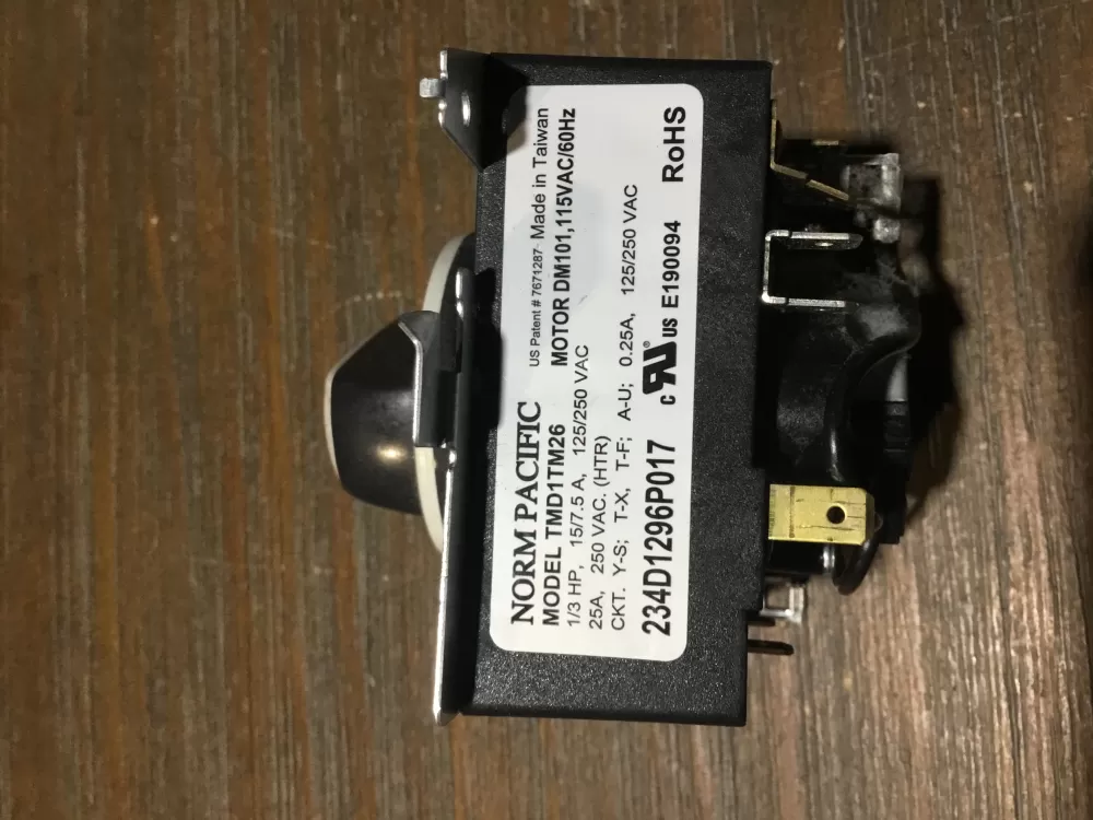 Kenmore General Electric WE4M521 WE04X22654 Dryer Timer AZ51822 | NR1848