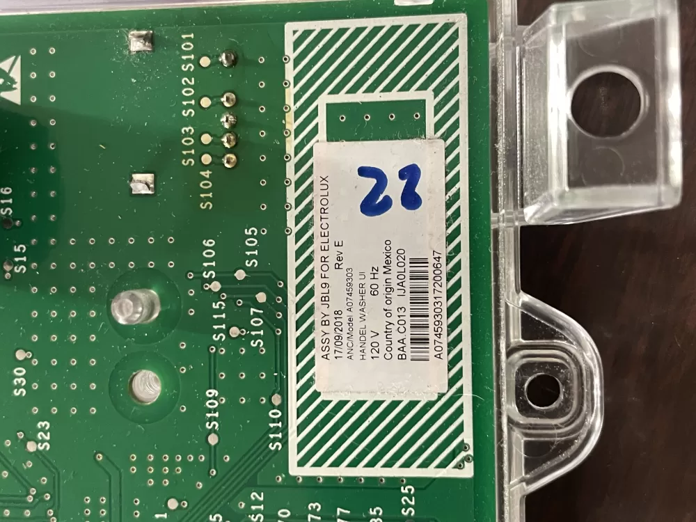 Kenmore Frigidaire A07459303 A07459304 Dryer Control Board AZ37395 | Wm441