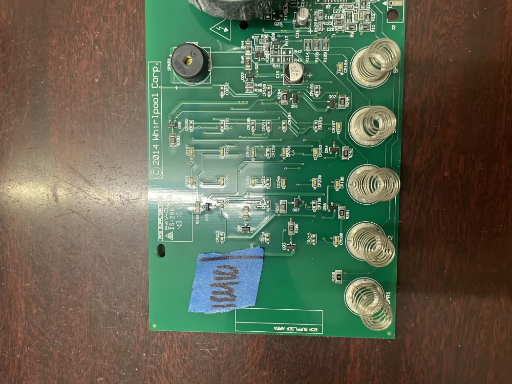 Whirlpool W10877352 Dryer User Interface Control Board AZ30858 | KM10