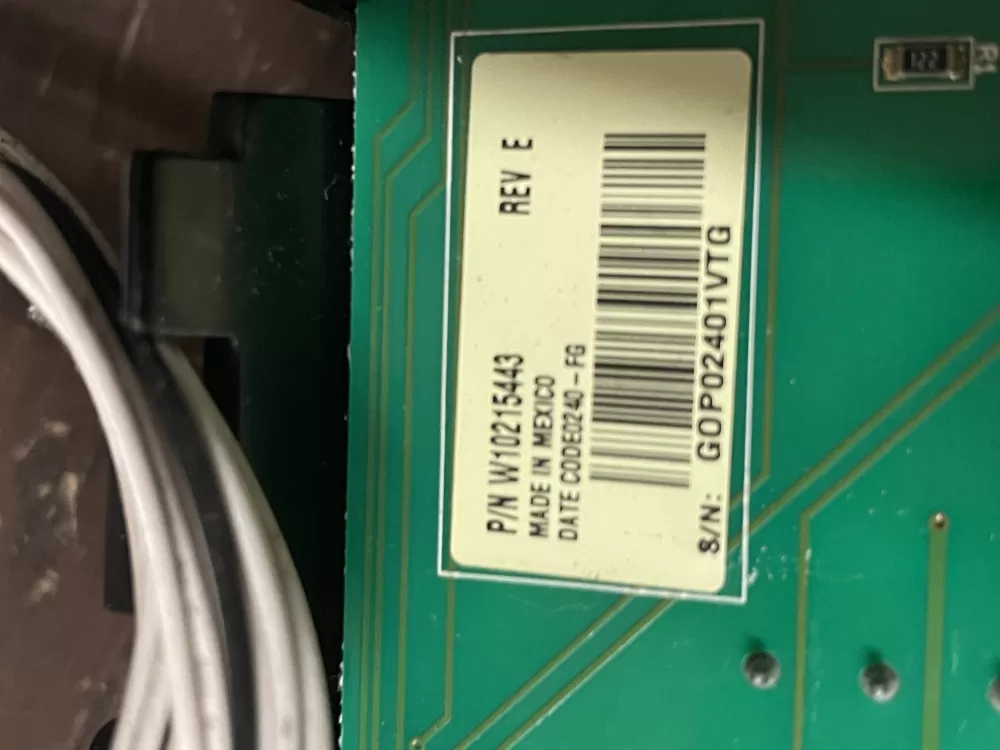 Whirlpool W10215443 Washer Control Board AZ53123 | Wmv533