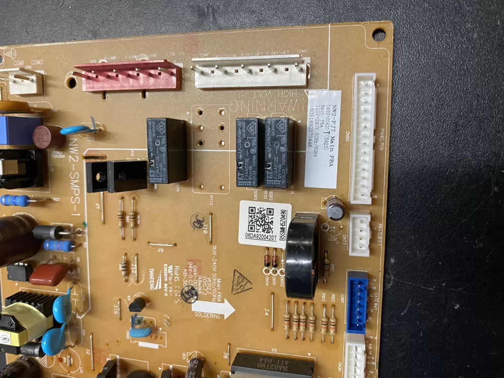 Samsung DA92 00420T DA9200420T Refrigerator Control Board AZ23749 | BK776
