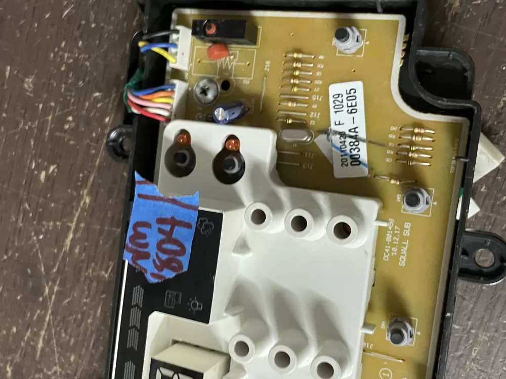 Samsung 00384A 6E05 Dryer Control Board AZ49227 | Wm1804