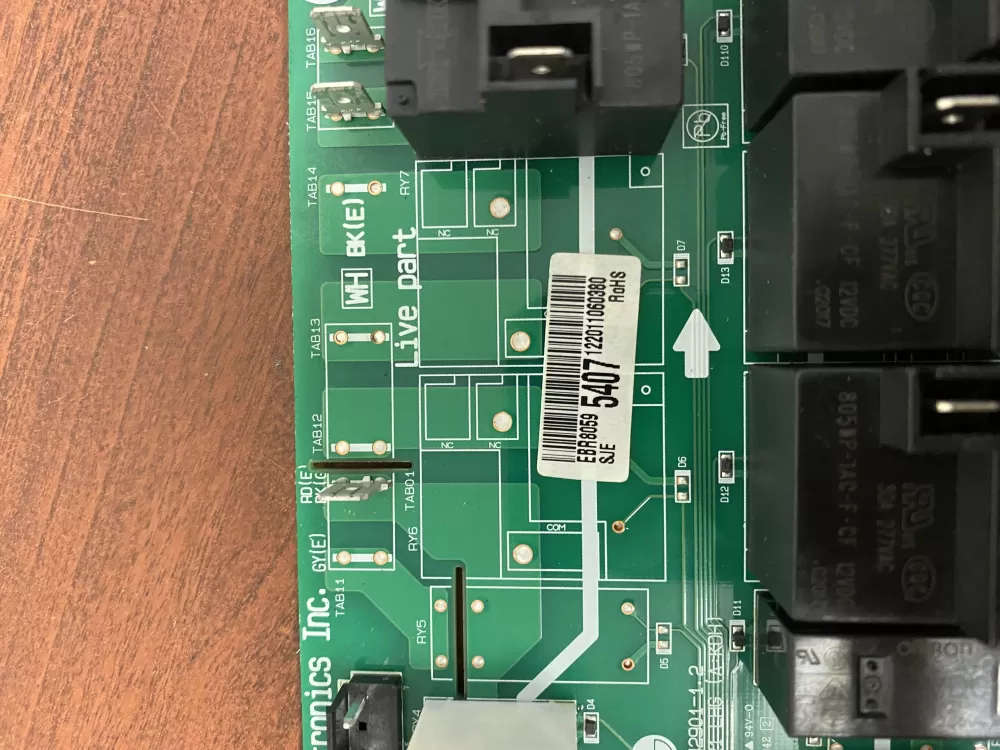 LG Kenmore EBR80595407 Oven Range Control Board AZ38536 | BK972