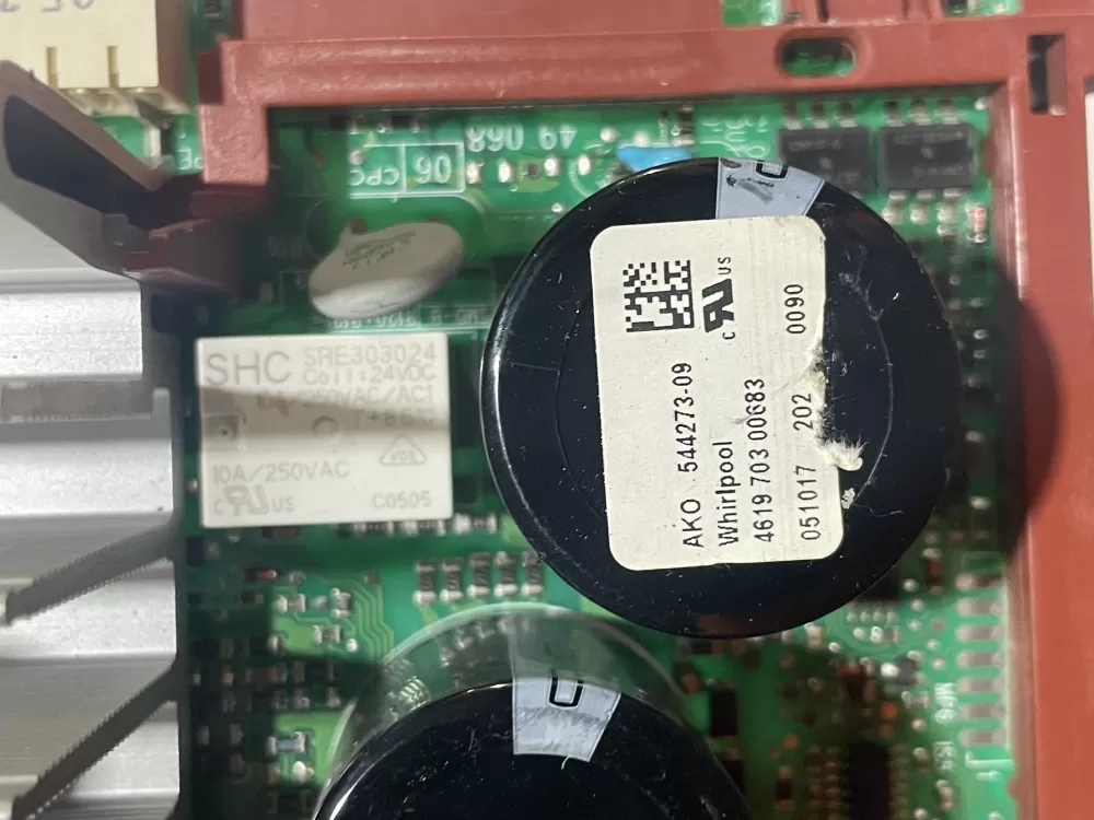 Whirlpool 10 W10756692 Washer Control Board Motor W756692 AZ155919 | Wmv774
