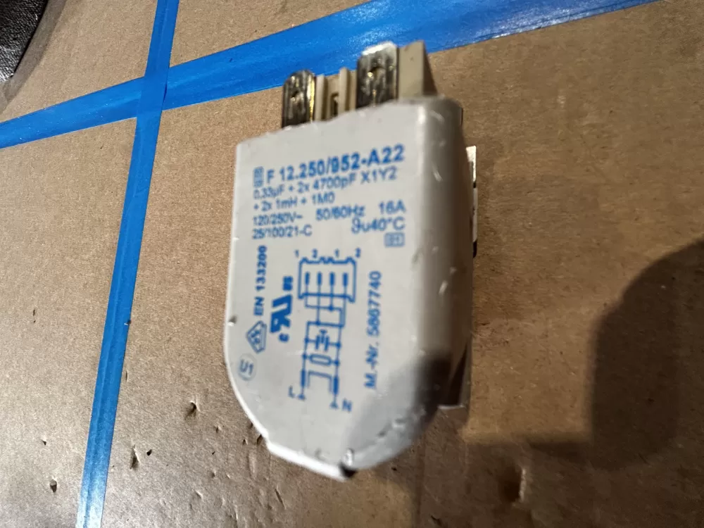 Miele 5867740 Washer Noise Filter Mele