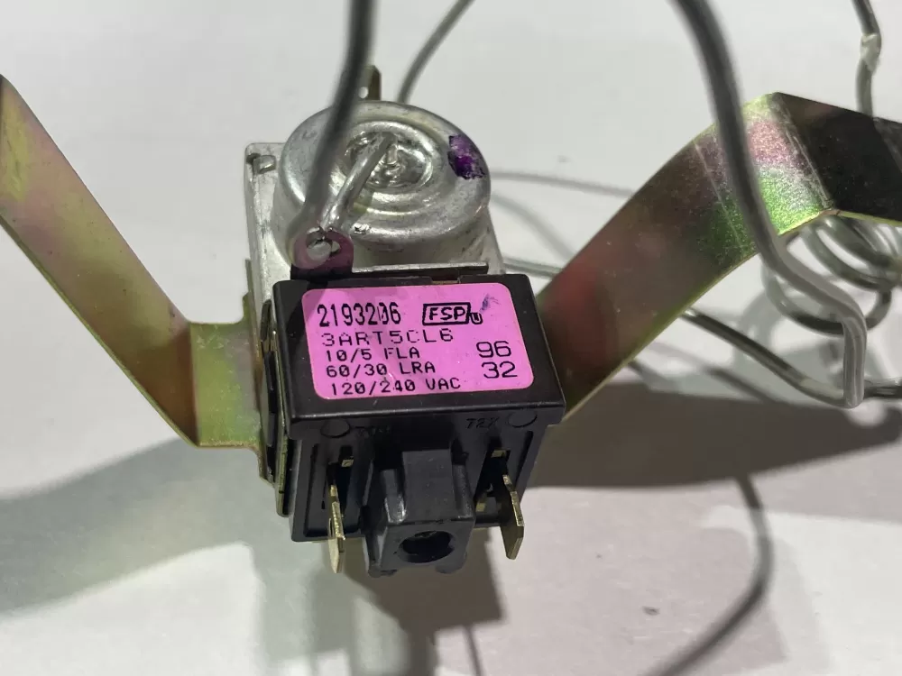 WHIRLPOOL REFRIGERATOR THERMOSTAT CONTROL 2193206 AZ142274 | Wm2393