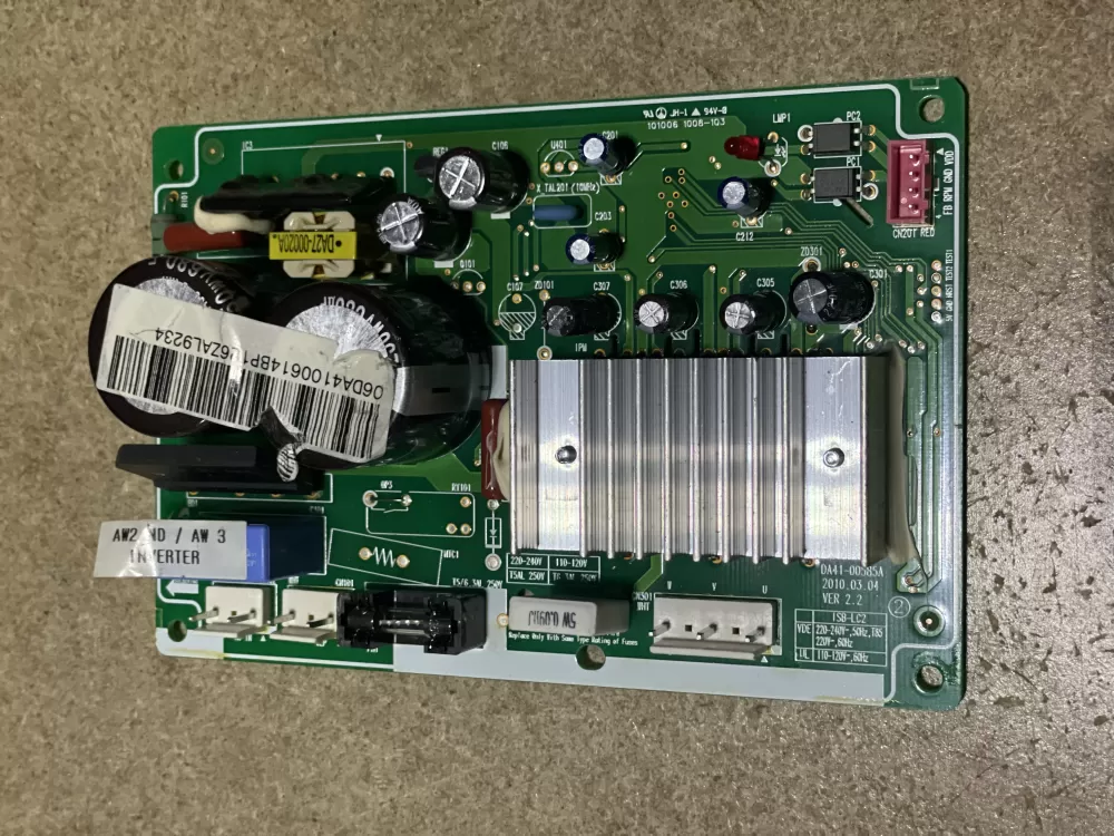 Samsung DA41-00585A DA41-00614B Refrigerator Control Board Inverter