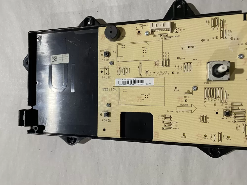 GE 237D1395G202 237D1122G202 237D1060G203 Washer Control Board AZ193017 | BKV883
