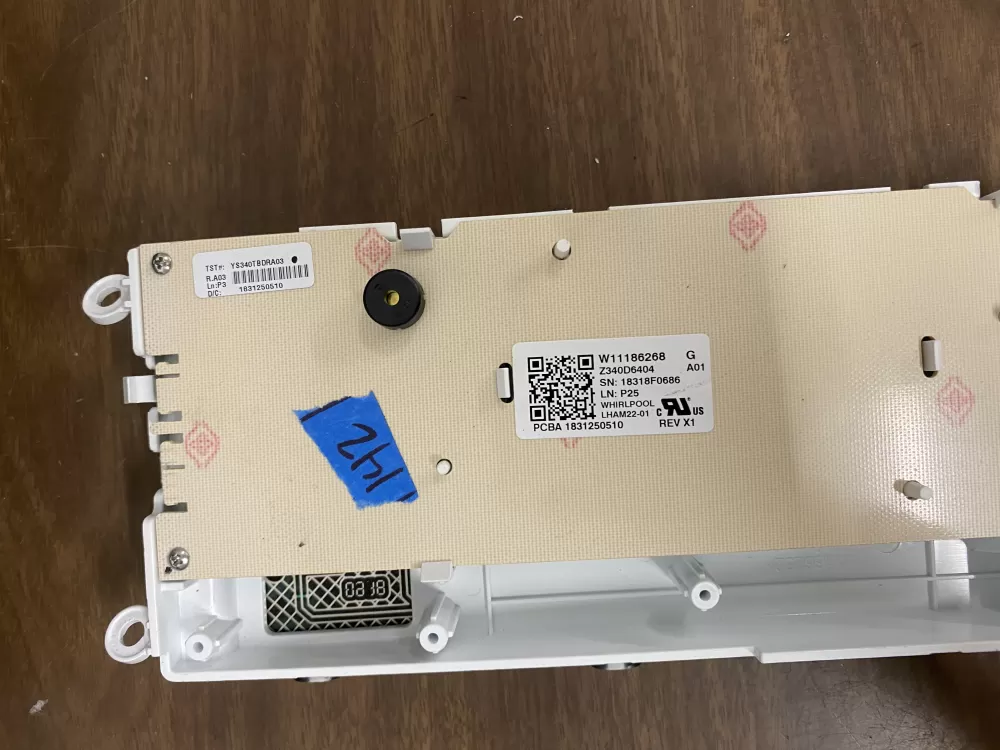 Maytag Whirlpool W11186268 Dryer Control Board AZ29823 | BK142