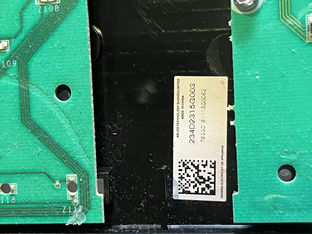 GE WE22X35978 AP7211612 234D2315G003 Dryer Control Board AZ44292 | V413