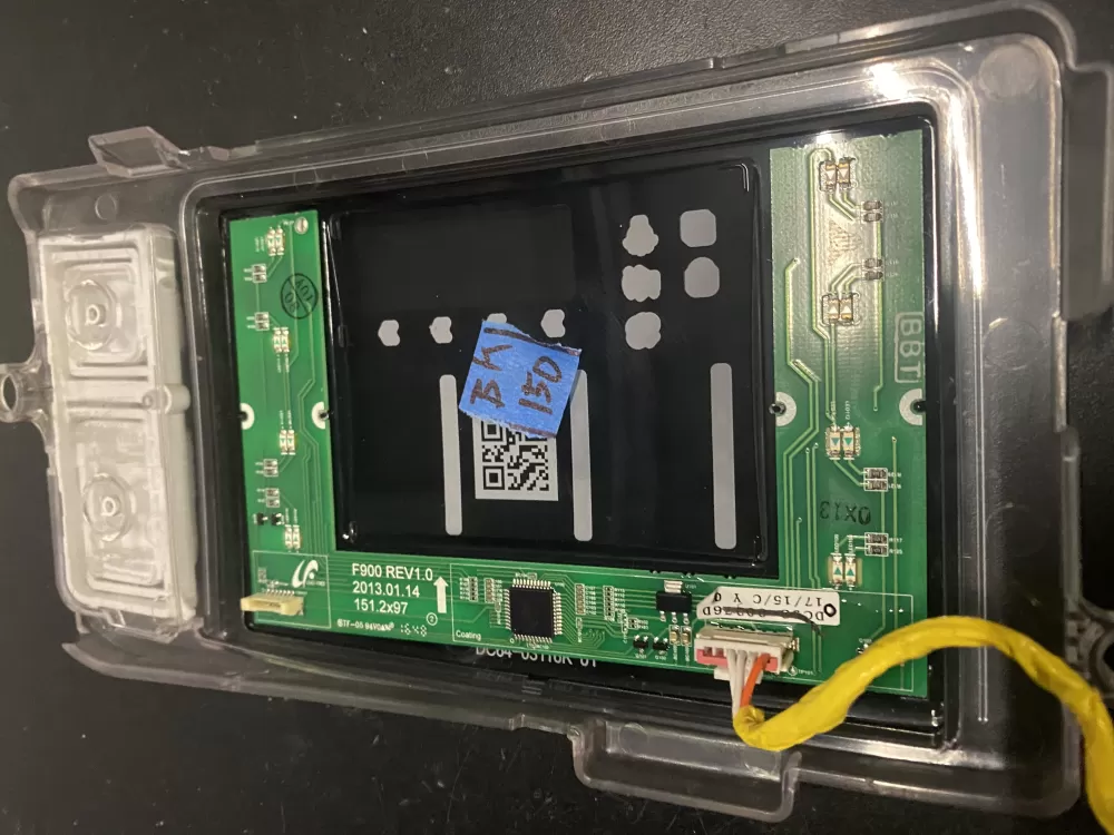 Samsung DC92 01607D Dryer Control Board Interface AZ26502 | BK150