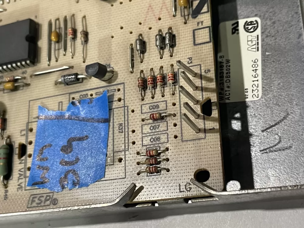 Whirlpool 3183187 Range Oven Display Control Board AZ165749 | Wm319