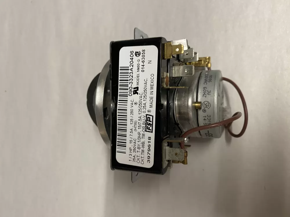 Whirlpool  Amana  Admiral AP6009056 3979618 3979618R 8299783 WP3979618 PS11742198 Dryer Timer