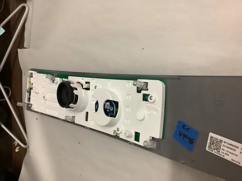 W10469305 Whirlpool Dryer Control Panel