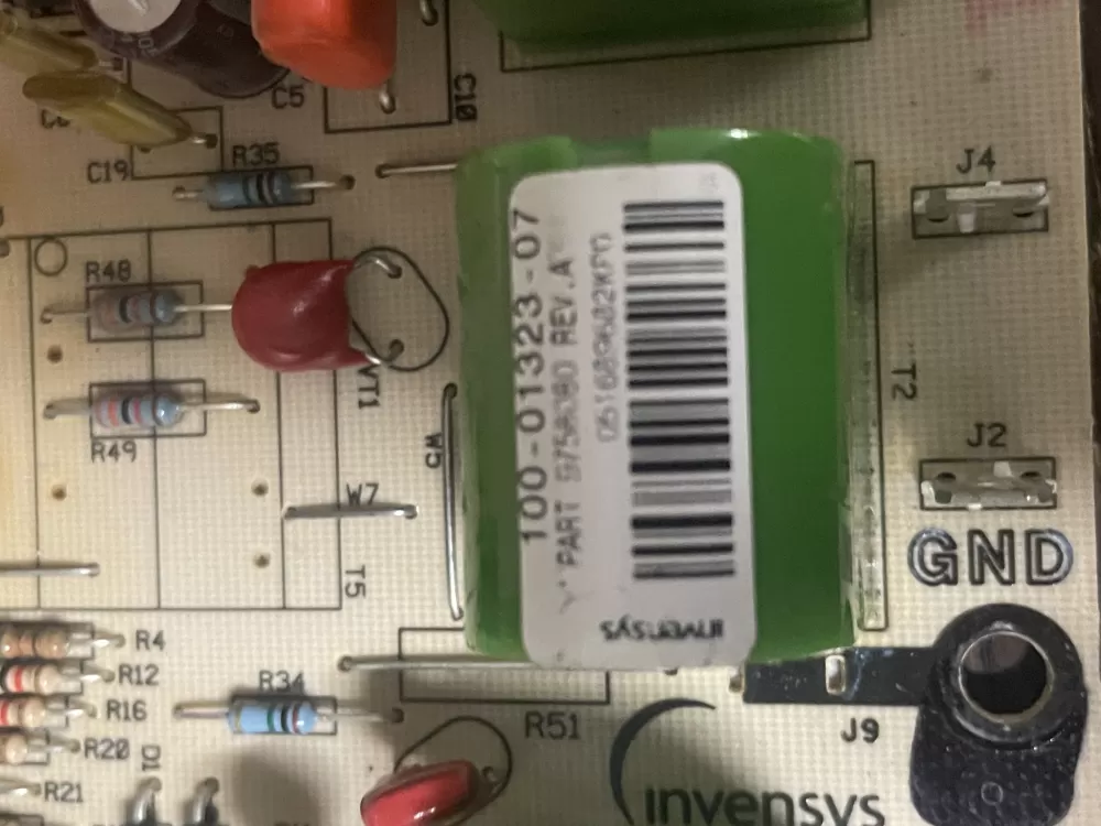 Whirlpool Amana 100 01323 07 9758080 Range Control Board AZ51866 | Wm1909