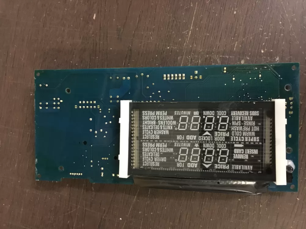 Maytag WPW10130700  AP6015453  W10130700 Dryer Control Board UI LCD Display