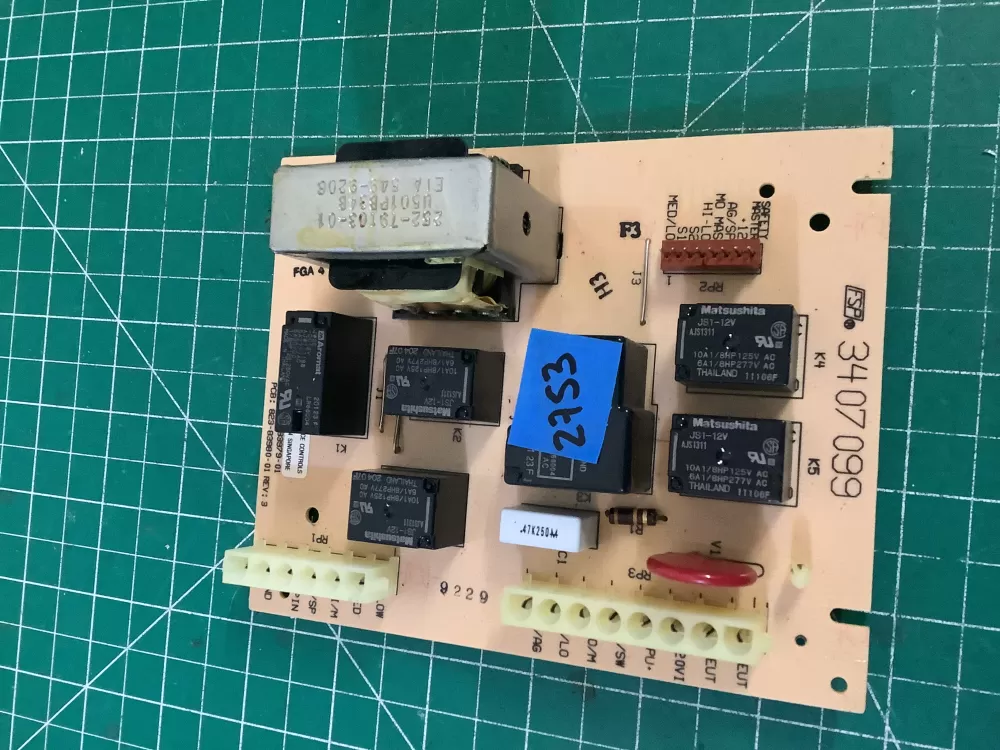 Whirlpool washer electronic control board AZ197040 | NR2753