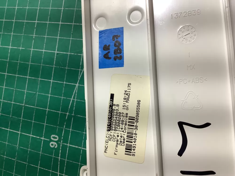 Frigidaire 809055506 914914010 Washer UI Control Board AZ215254 | AR2807