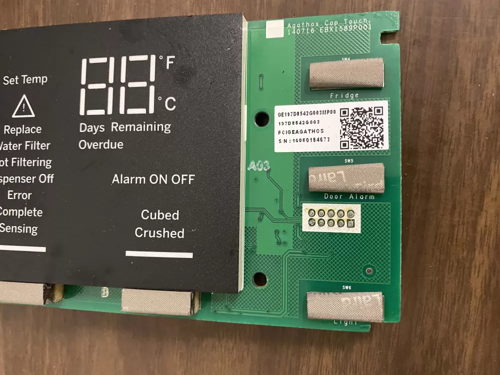 GE 197D8542G003 Refrigerator Control Board Dispenser AZ31868 | BK1676