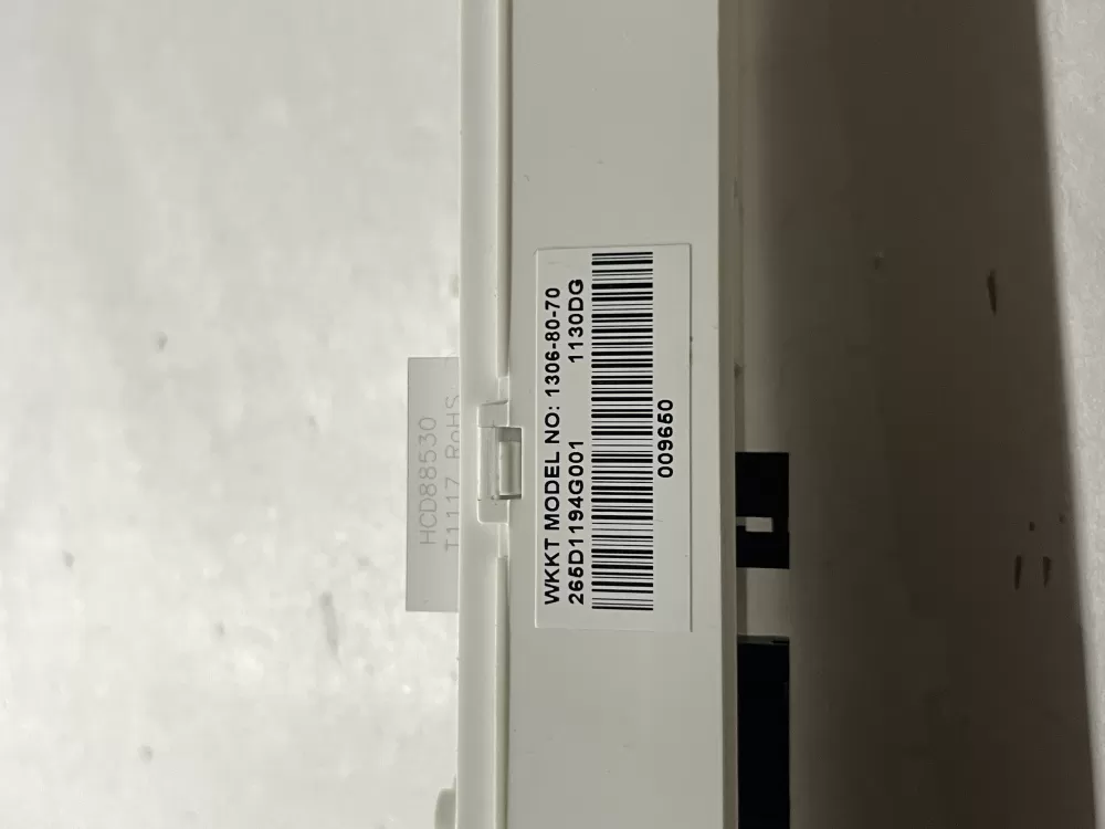 GE 265D1194G001 Wd31x10132 Dishwasher Control Board AZ198891 | Wm2772