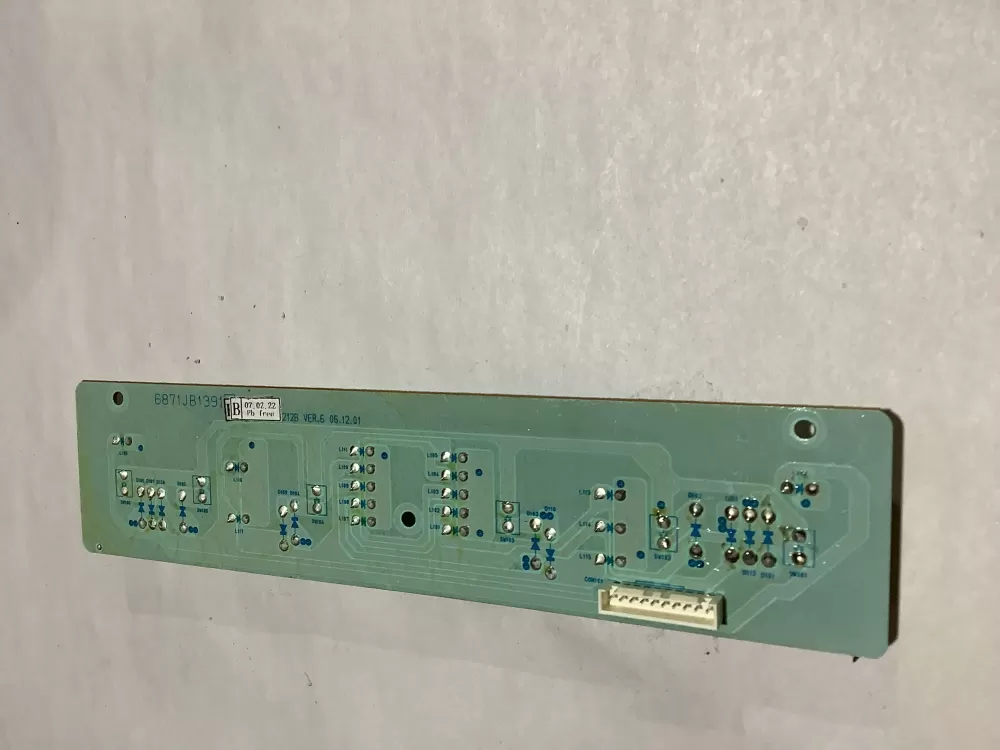 LG  Kenmore 6871JB1391B Refrigerator Control Board