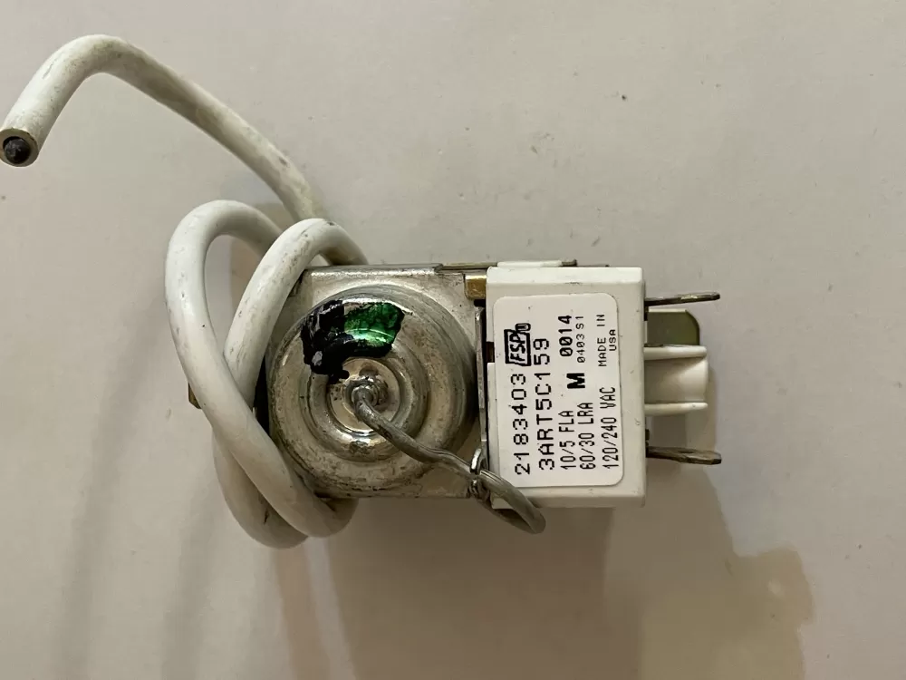 Refrigerator Cold Control Thermostat WPW10567140 AZ143567 | KM2413
