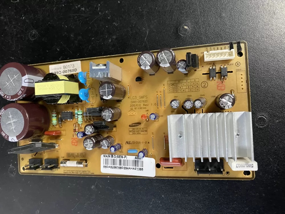 Samsung DA92 00768D Refrigerator Control Board Inverter AZ4991 | BK1213
