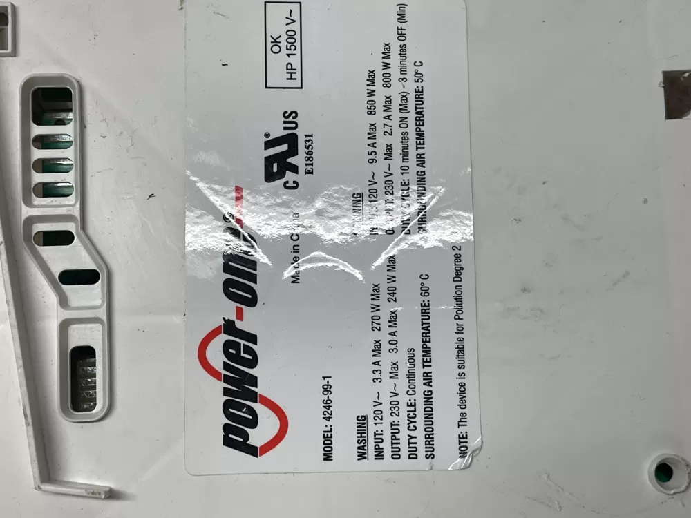 Frigidaire  Kenmore 4246-99-1 Washer Control Board Main