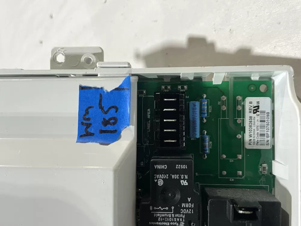 Whirlpool Dryer Control Board - Part # W10352638 AZ162201 | Wm185