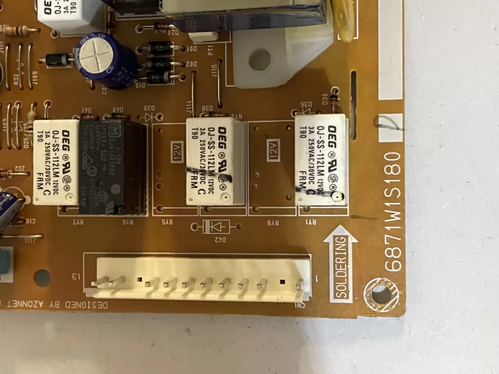 GE WB27X10718 Microwave Control Board AZ123506 | KM247