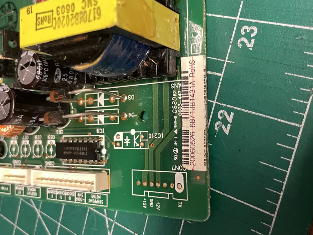 6871JB1431A LG REFRIGERATOR CONTROL BOARD AZ207295 | Wm2288