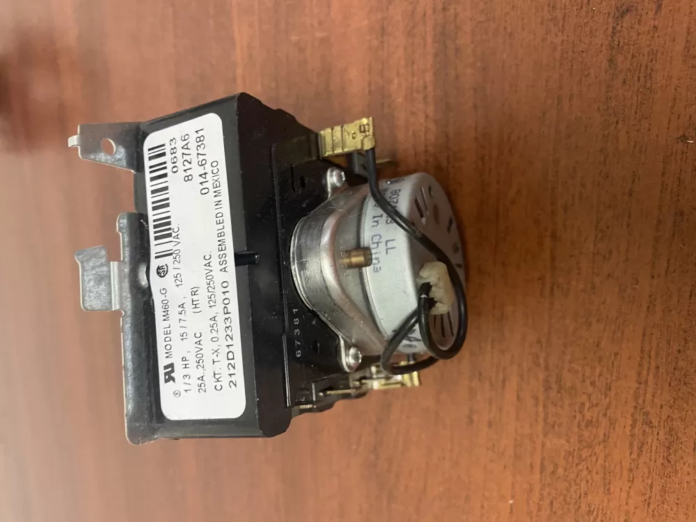 Hotpoint GE 212D1233P010 WE4M362 Dryer Timer AZ43590 | BK1712