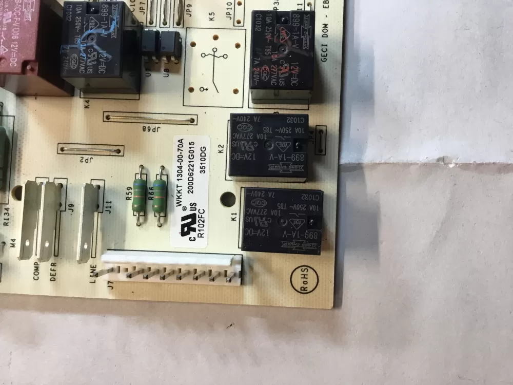 GE 200D2260G008 PD00074367 AP7188100 Refrigerator Control Board AZ98265 | 2024