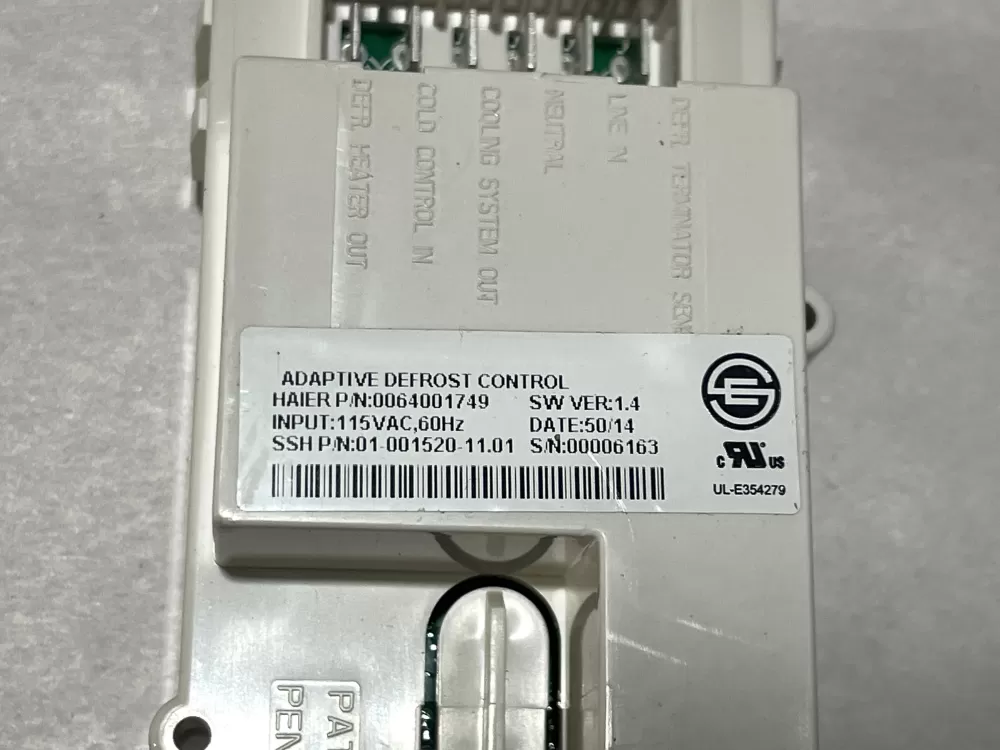 GE REFRIGERATOR DEFROST TIMER PART # WR09X28646 AZ118053 | Wm2181