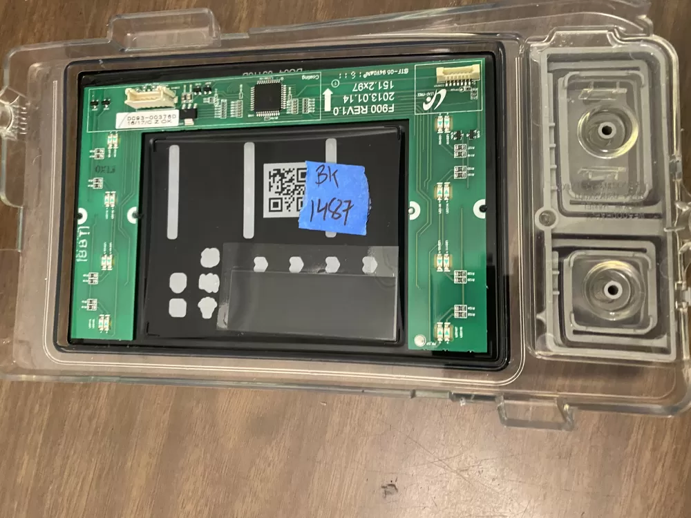 Samsung DC92-01607J DC94-06643A Dryer UI Control Board  AZ92906 | BK1487