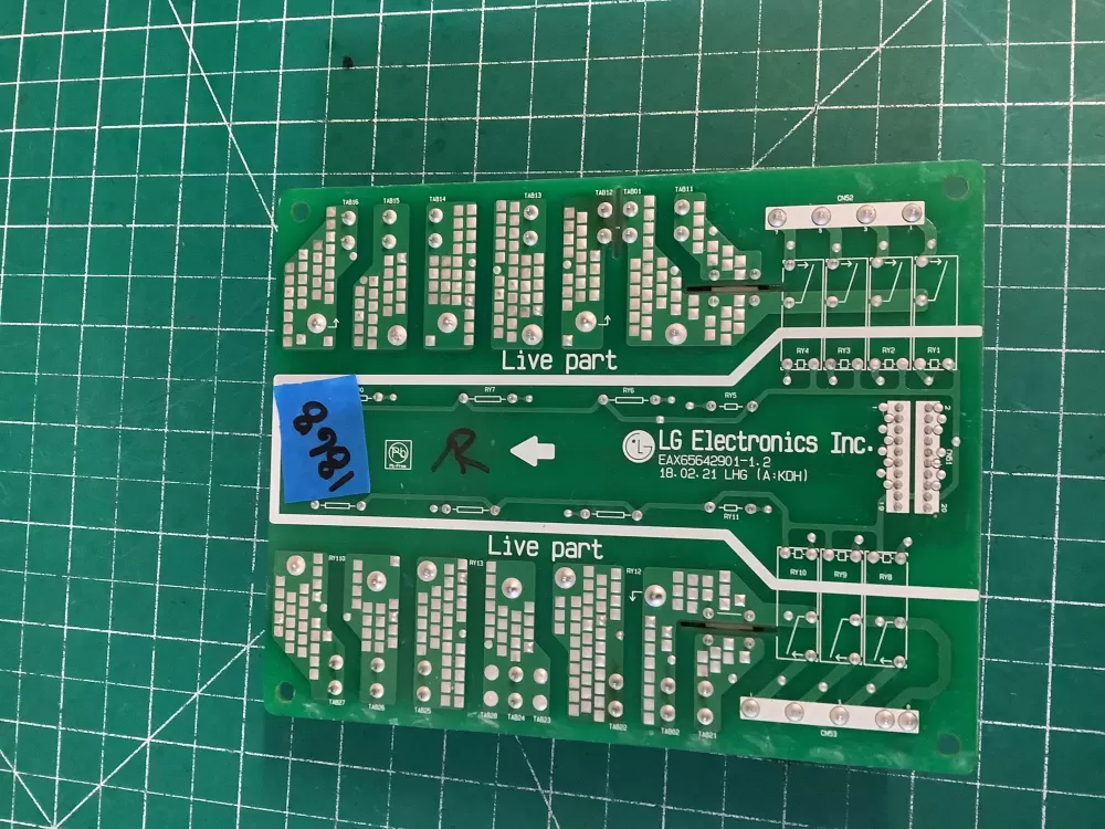 LG EBR80595401 Range Control Board AZ223513 | NR1868