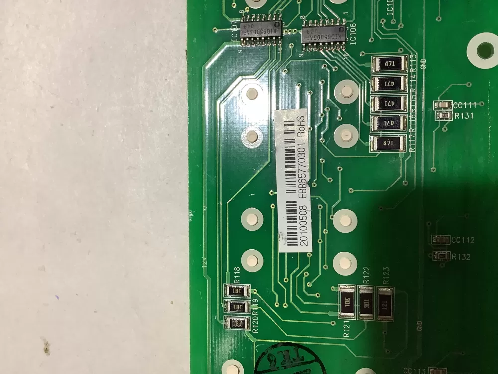 LG Kenmore Refrigerator Dispenser Board EBR65770301 AZ138677 | BG495